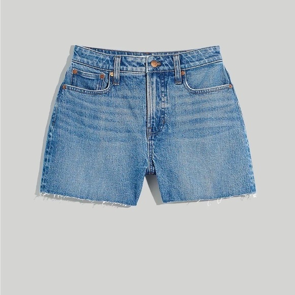 NWOT Madewell The Curvy Perfect Vintage Jean Short in Swanset Wash - Picture 5 of 7